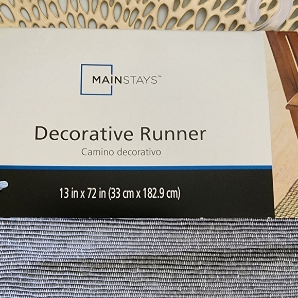 Decorative table runners silver and gold color - Picture 6 of 8